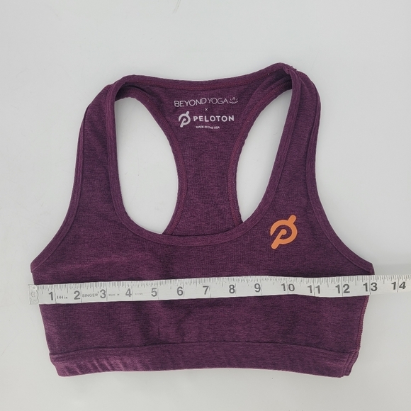 Peloton beyond Yoga purple soft sports bra small - Picture 5 of 8